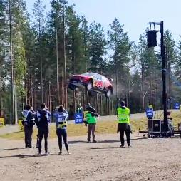 芬兰站各品牌赛车起飞精彩瞬间#wrc